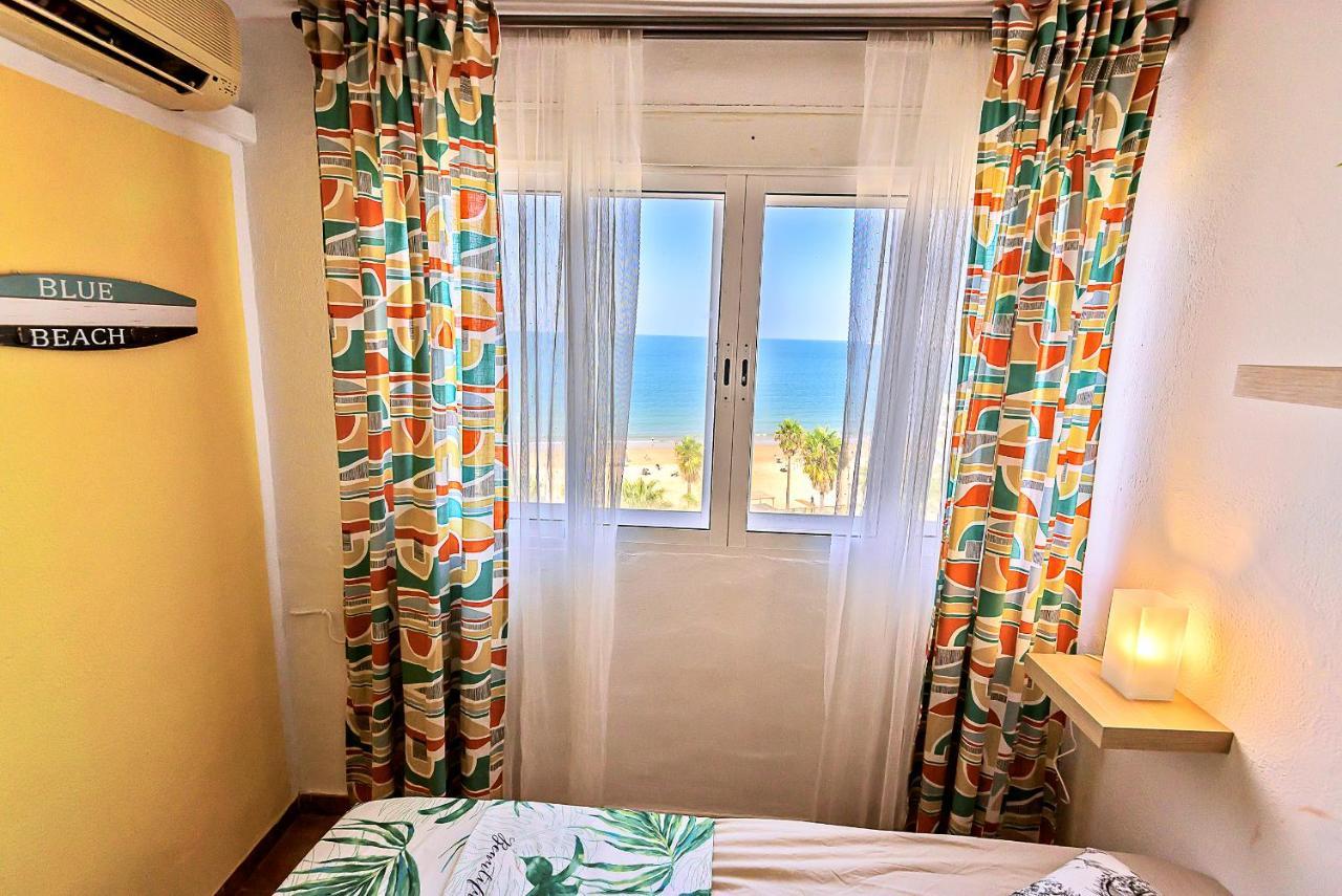 Ocean Sunset Beachfront House With Terraces El Puerto de Santa Maria Luaran gambar