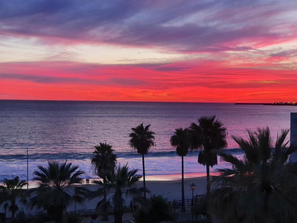 Ocean Sunset Beachfront House With Terraces El Puerto de Santa Maria Luaran gambar