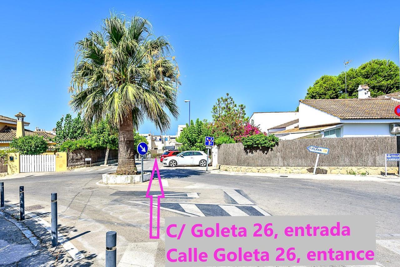 Ocean Sunset Beachfront House With Terraces El Puerto de Santa Maria Luaran gambar